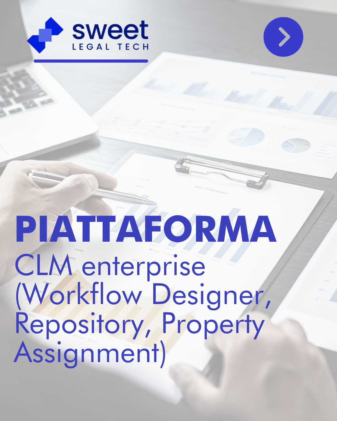 CLM platform slide